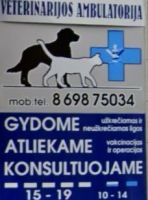 K. VASILIAUSKO VETERINARIJOS AMBULATORIJA -  veterinarijos klinika, veterinarijos paslaugos Telšiuose, gyvūnų gydymas Telšiai